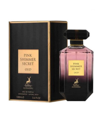 Maison Alhambra Pink Shimmer Secret Oud Eau De Parfum 100ml