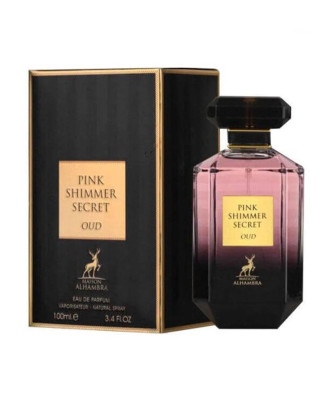 Maison Alhambra Pink Shimmer Secret Oud Eau De Parfum 100ml