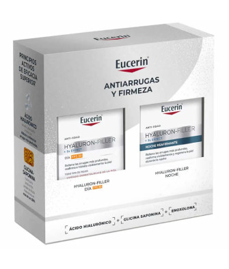 Eucerin Hyaluron Filler X3 Effect Day Cream Spf30 50ml Coffret 2 Produits