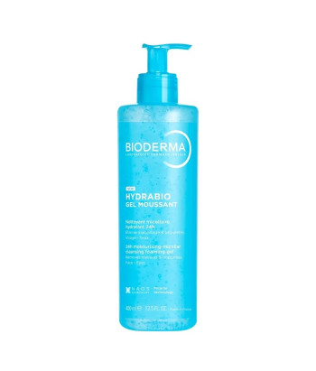 Bioderma Hydrabio Gel Moussant Micellar Cleansing Foaming Gel 400ml