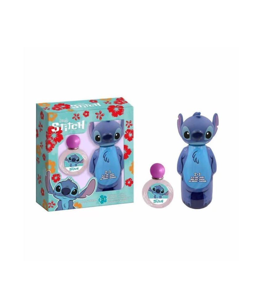 Disney Stitch Eau De Toilette Spray 50ml Coffret 2 Produits