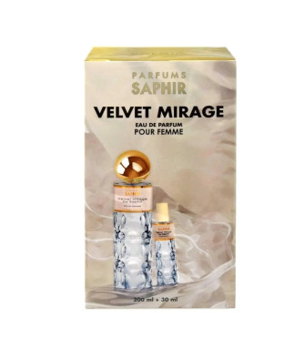 Saphir Velvet Mirage Edp Spray 200ml 30ml Sets