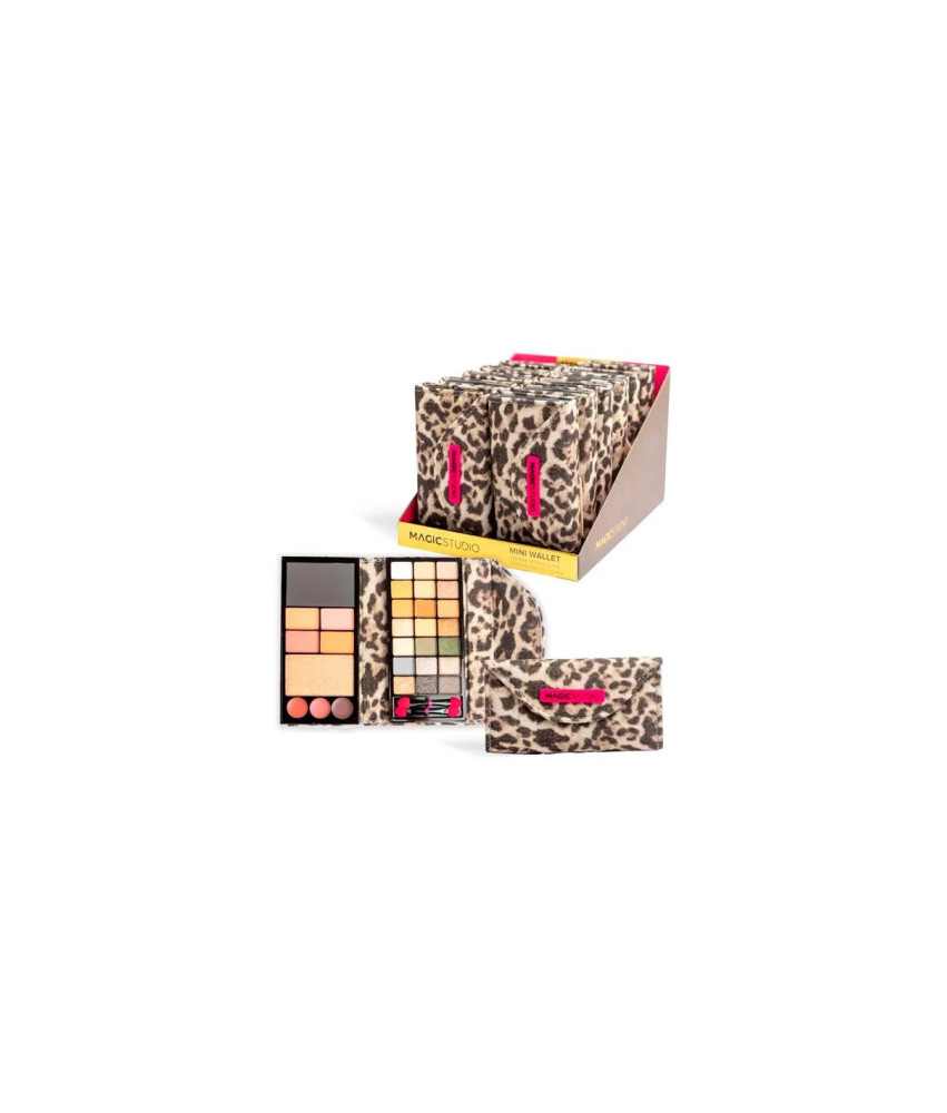 Magic Studio Powerful Cosmetics Magic Studio Wild Safari Savage Cartera 21 Sombras