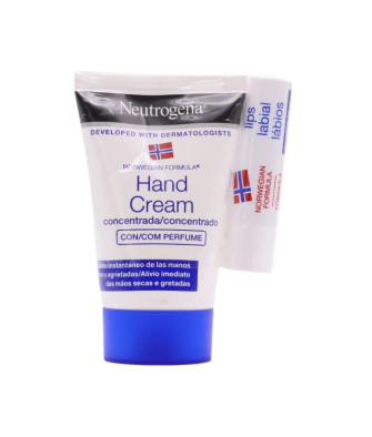 Neutrogena Concentrated Hand Cream 50ml + Lip Balm