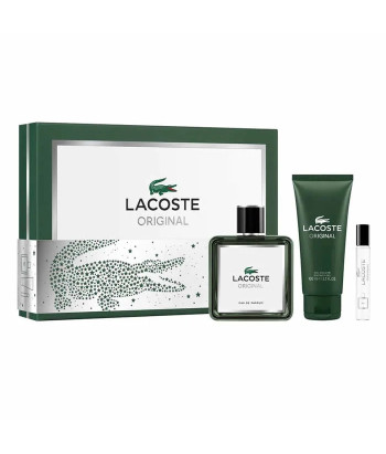 Lacoste Original Eau De Parfum Vaporisateur 100ml Coffret 3 Produits