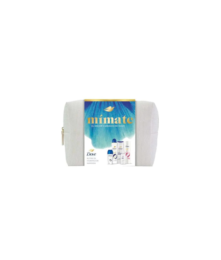 Dove Neceser Mimate 5 Piezas- Body Intensivo 250ml Desodorante Roll-On 50ml