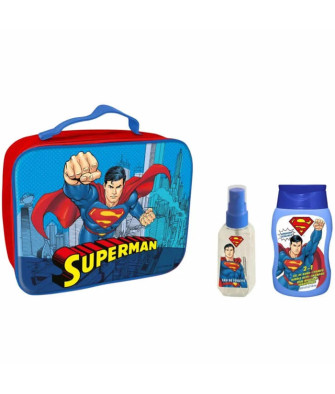 Superman Shower Gel And Shampoo 200ml Coffret 3 Produits