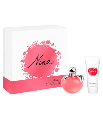 Nina Ricci Nina Eau De Toilette Recargable 80ml Creamy Loción Corporal 75ml