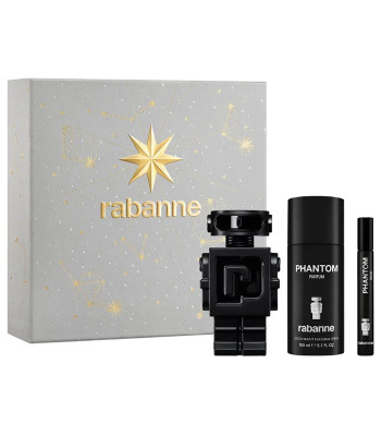 Rabanne Phantom Eau De Parfum Spray 100ml Coffret 3 Produits