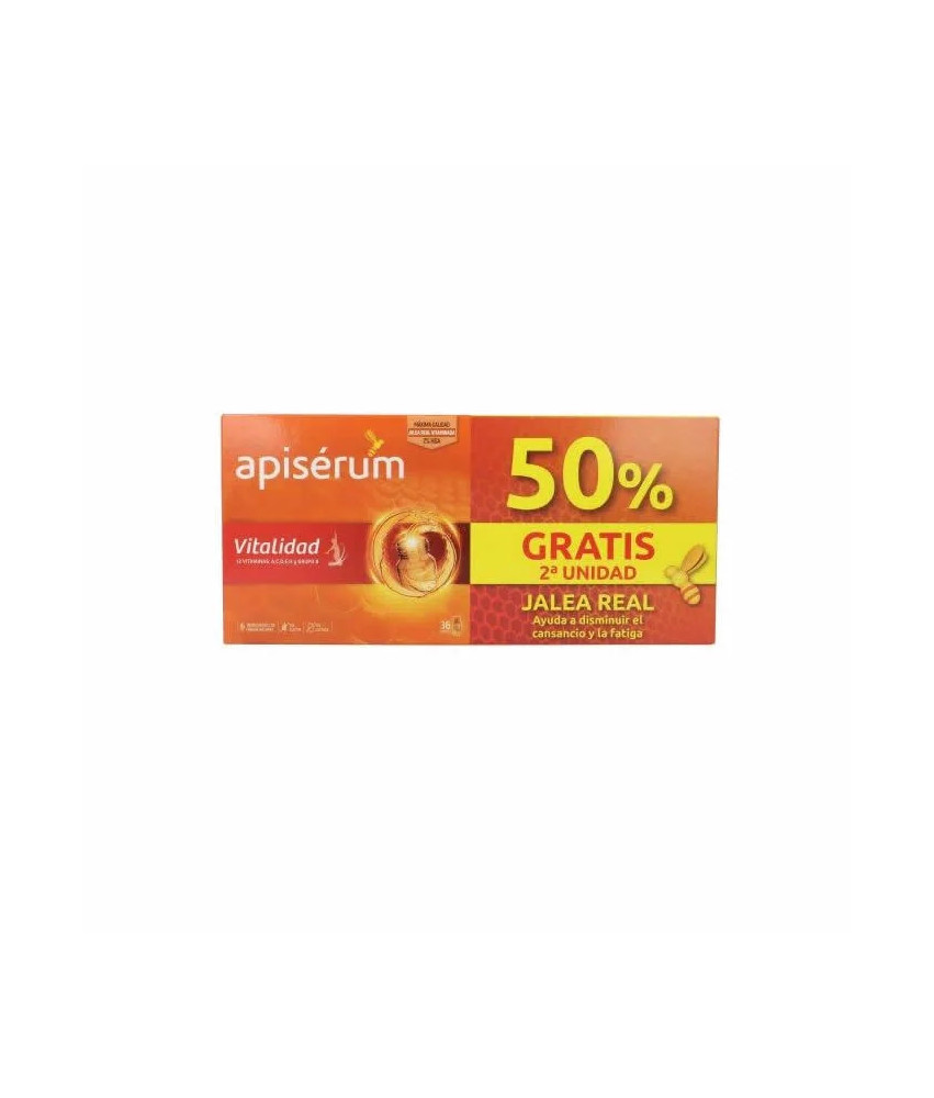 Apisérum Vitality Royal Jelly 2x18 Vials