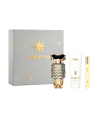 Paco Rabanne Fame Eau De Parfum Vaporisateur 50ml Coffret 3 Produits