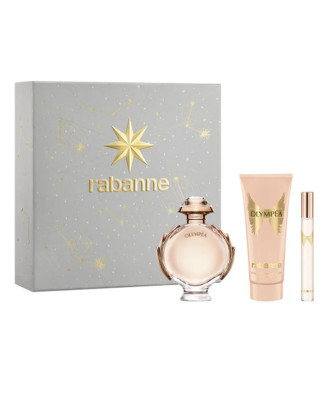 Rabanne Olympéa Eau De Parfum Vaporisateur 80ml Coffret 3 Produits