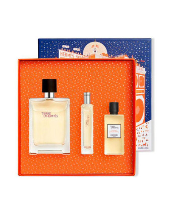 Hermès Hermes Terre Eau De Toilette 100ml Gel Corporal 40ml Spray De Viaje