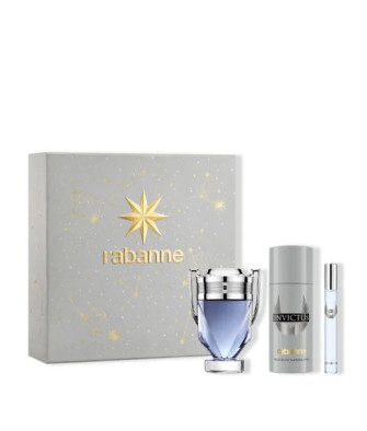 Rabanne Invictus Eau De Toilette Vaporisateur 100ml Coffret 3 Produits