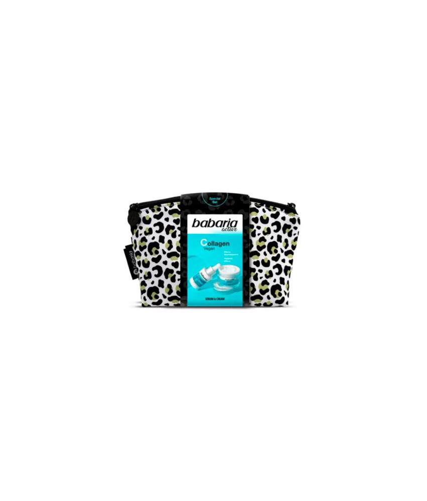 Babaria Facial Colageno Neceser Leopardo