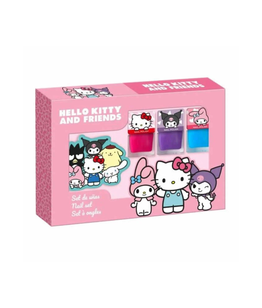 Hello Kitty Hello Kitty And Friends Nail Set