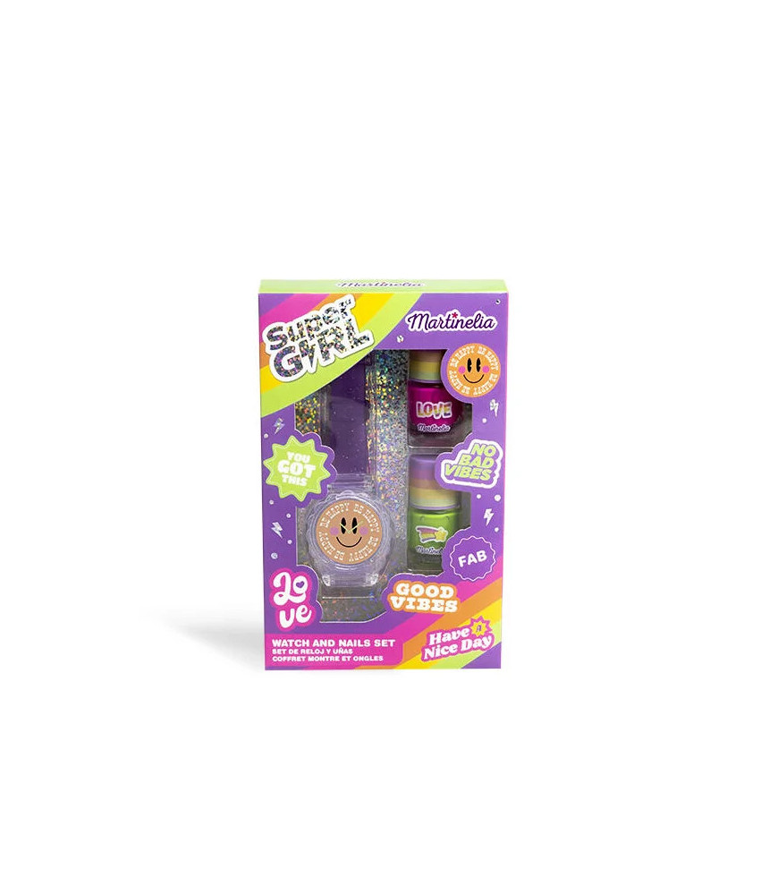 Martinelia Super Girl Watch And Nails Set 