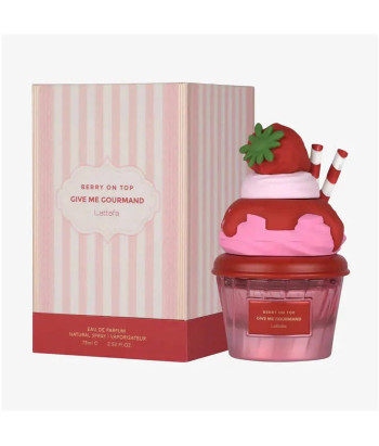 Lattafa Berry On Top Give Me Gourmand Eau de Parfum Vaporisateur 75ml
