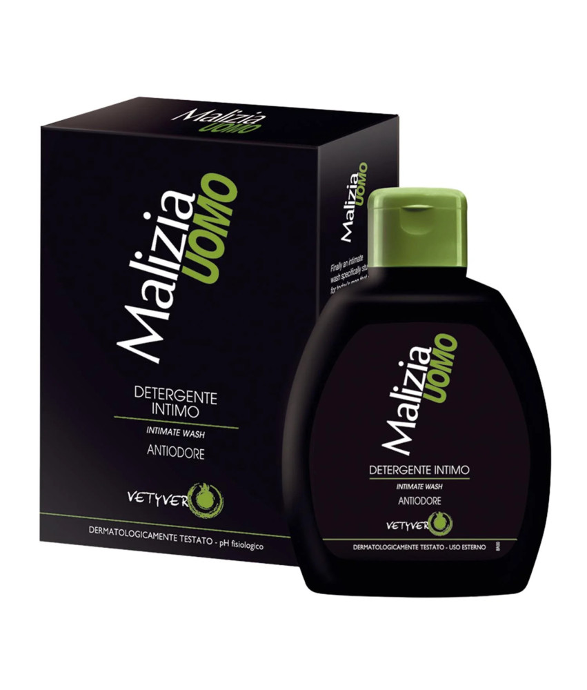 Malizia Uomo Detergente Intimo Sin Olor 200ml