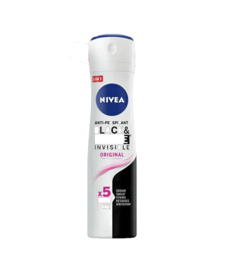 Nivea Black y White Desodorante Original 150ml Spray