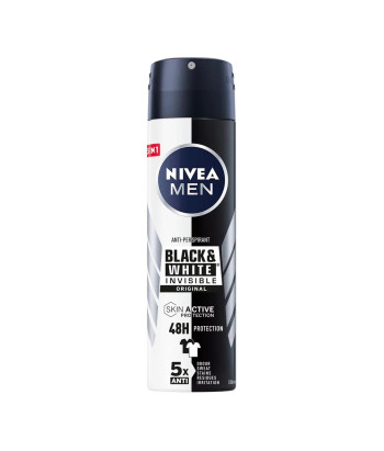 Nivea Men Black y White Desodorante Original 150ml Spray