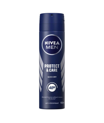 Nivea Men Protect y Care Desodorante Sin Alcohol 150ml Spray
