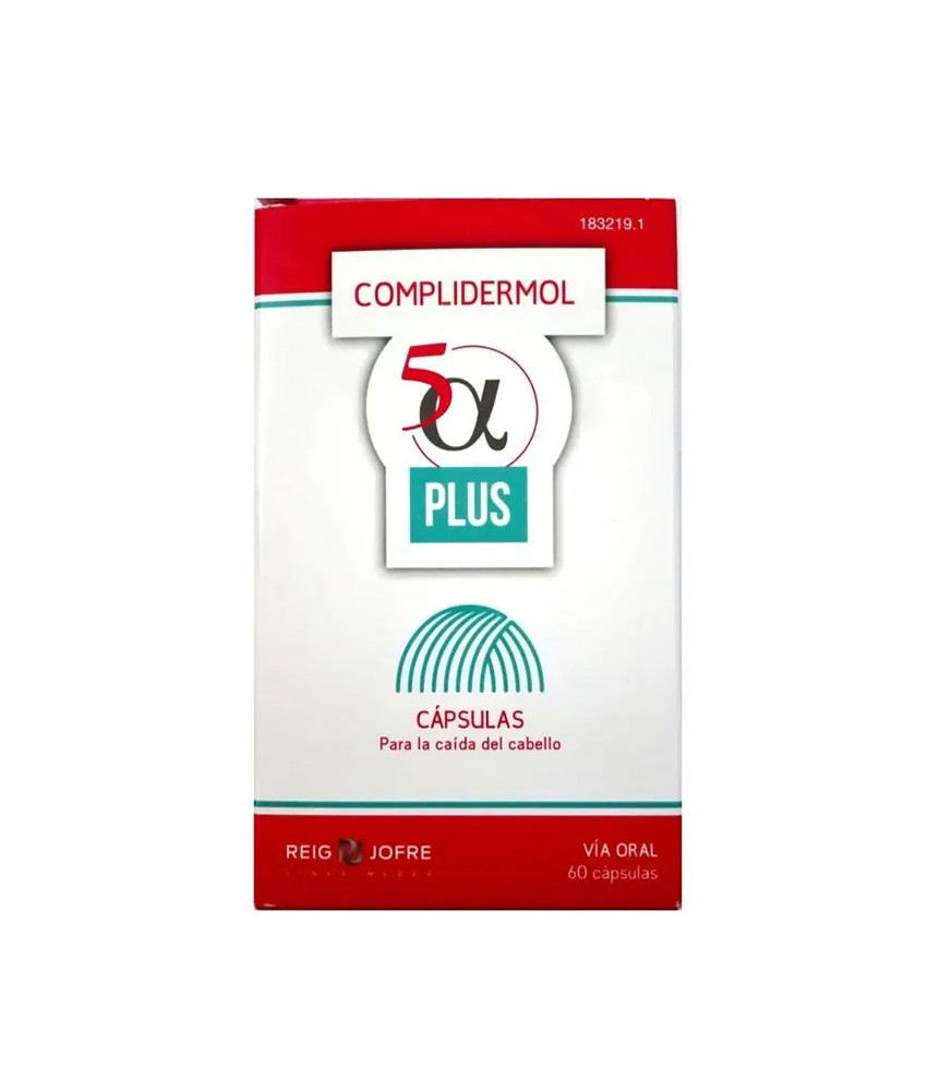 Complidermol 5 Alpha Plus 60 Capsules