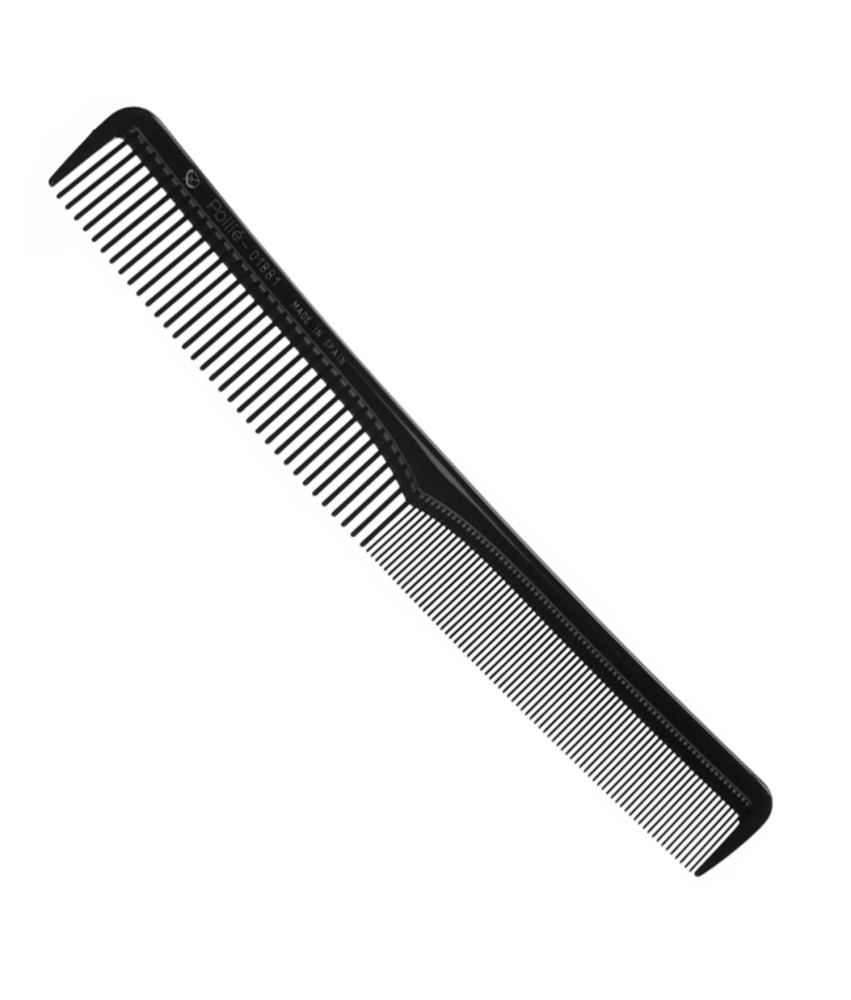 Eurostil Batidor Peine Negro Negro 15 Cm 1un
