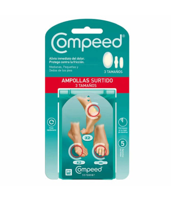 Compeed Pansements Ampoules Assortiment 5 Unités