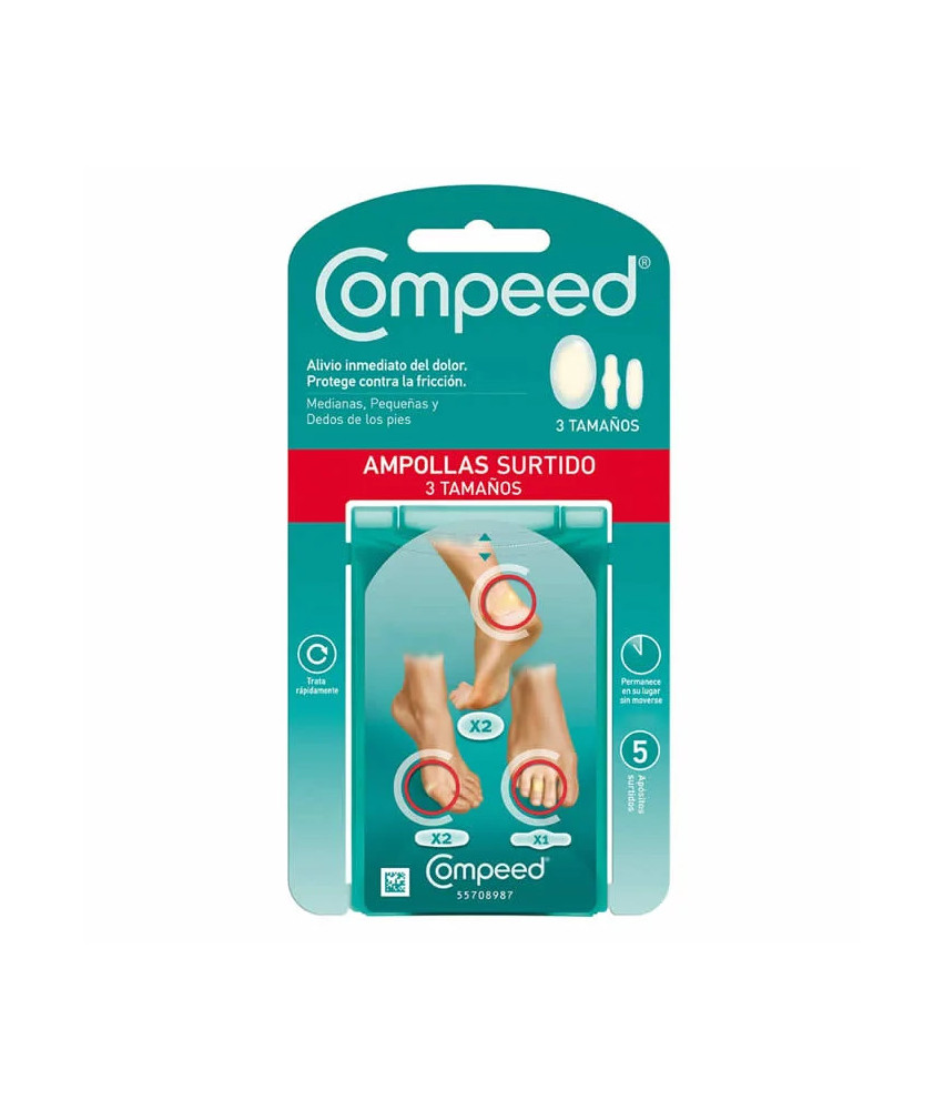 Compeed Pansements Ampoules Assortiment 5 Unités