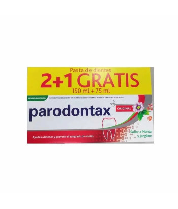 Parodontax Original Herbal Fresh Toothpaste 3×75 ml