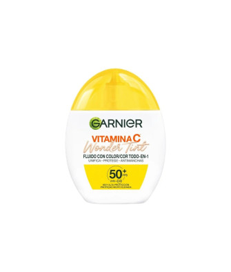 Garnier Vitamina C Wonder Tint Fluido Con Color Spf50 Claro 40ml