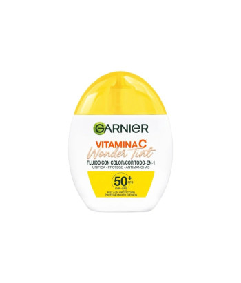 Garnier Vitamina C Wonder Tint Fluido Con Color Spf50 Claro 40ml