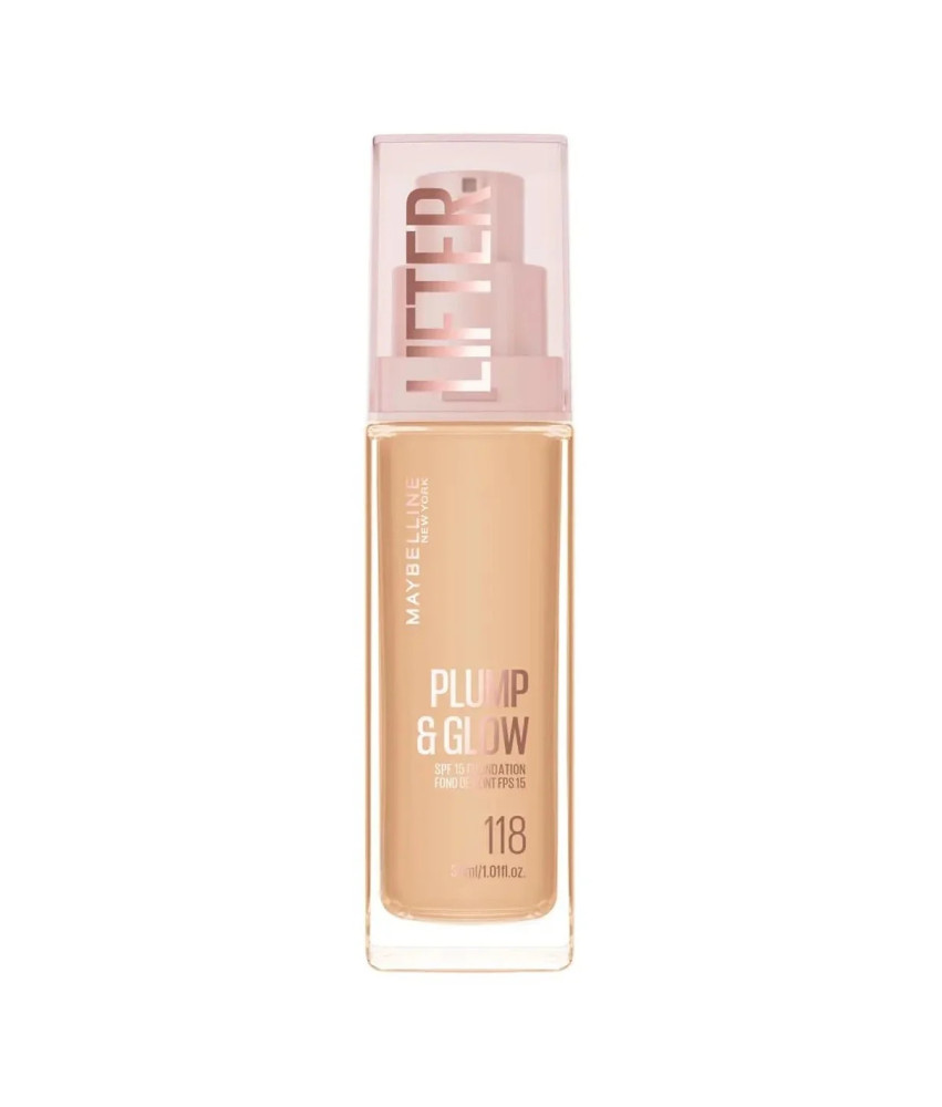 Maybelline Lifter Plump y Glow Base 118 30ml