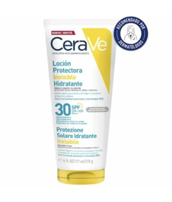 CeraVe Invisible Hydrating Protective Lotion Spf30 177ml