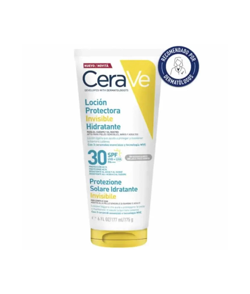 CeraVe Invisible Hydrating Protective Lotion Spf30 177ml