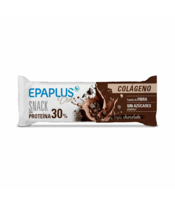 Epaplus Diet Snack With 30% Protein Triple Chocolate 50g 1 Unit