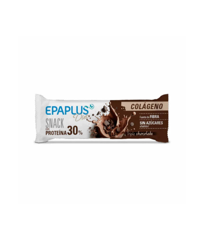 Epaplus Diet Snack With 30% Protein Triple Chocolate 50g 1 Unit
