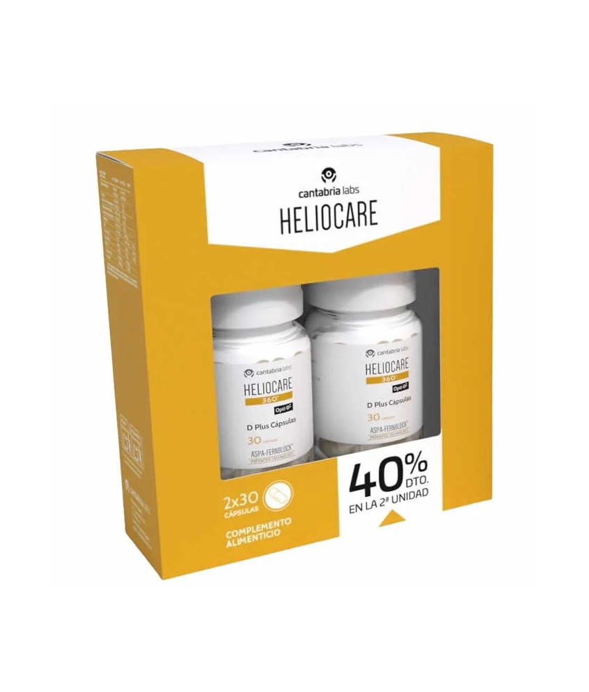 Heliocare 360 D Plus Cápsulas 2x30 Capsules