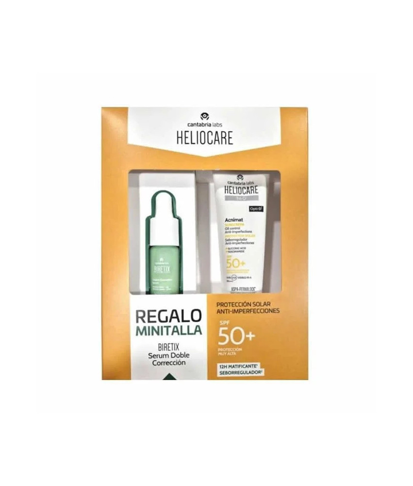 Heliocare Acnimat Spf50+ 50ml Coffret 2 Produits