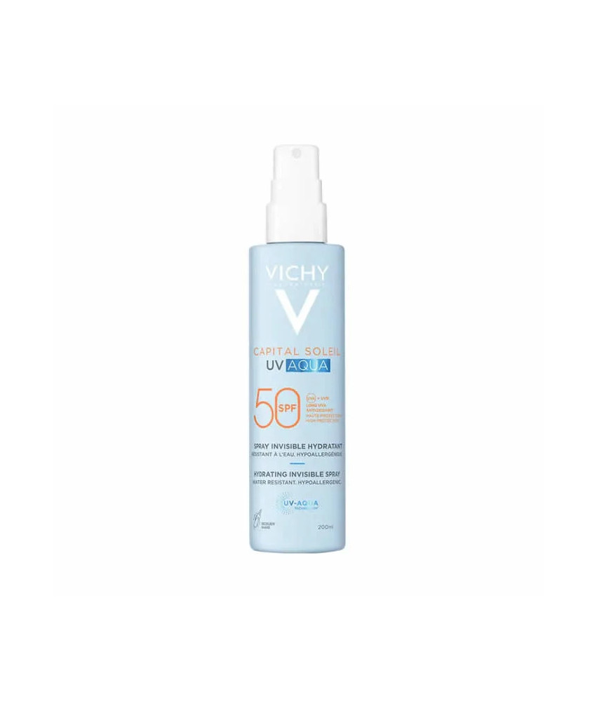 Vichy Capital Soleil UV Aqua Hydrating Invisible Spray Spf50 200ml