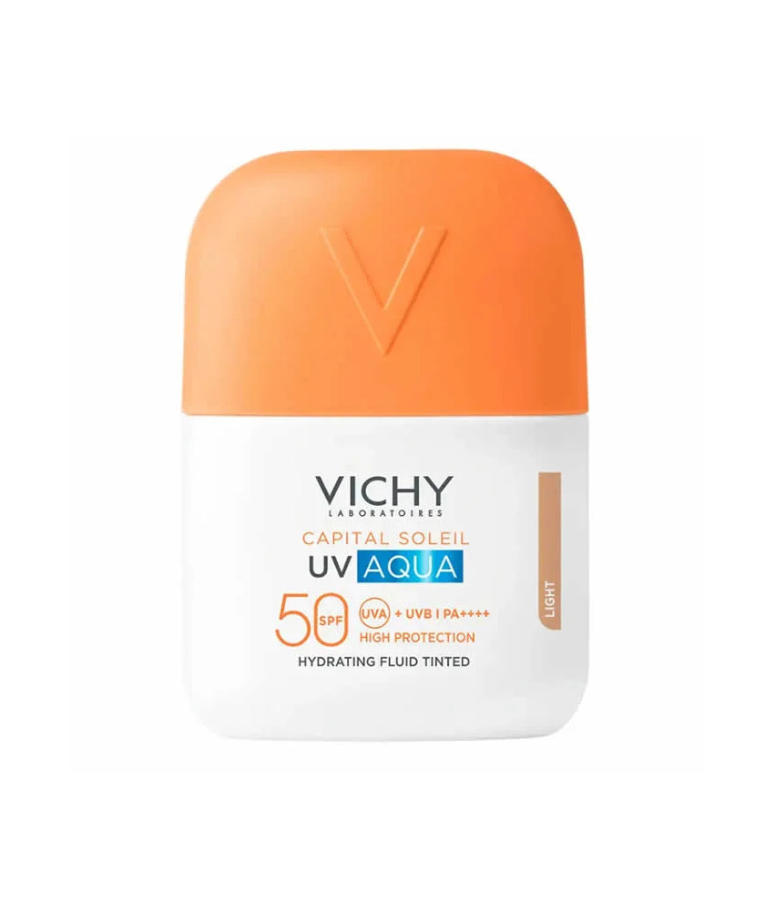 Vichy Capital Soleil UV Aqua Hydrating Fluid Tinted Spf50+ 50ml Light