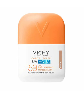 Vichy Capital Soleil UV Aqua Hydrating Fluid Tinted Spf50+ 50ml Medium