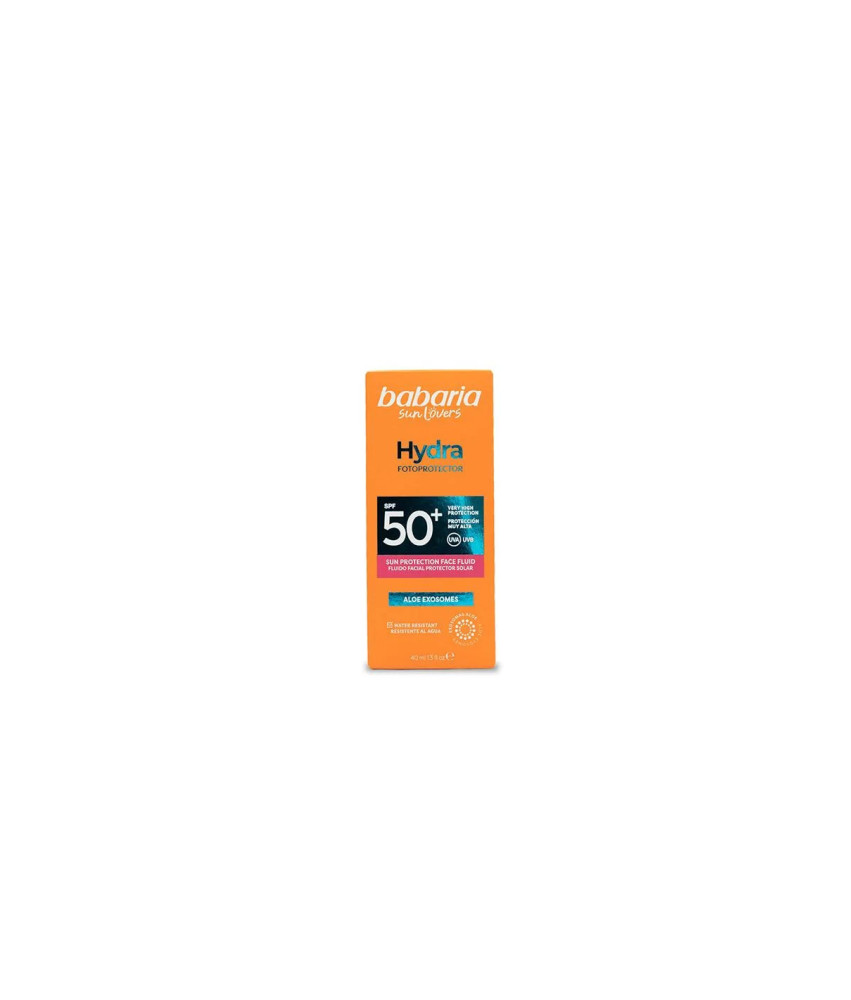Babaria Sol Hydra Facial Fluido Solar Fotoprotector Spf50 40ml