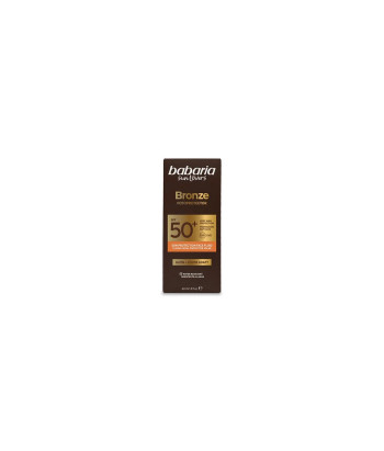 Babaria Sol Bronze Facial Fluido Solar Fotoprotector Glow Color Spf50 40ml