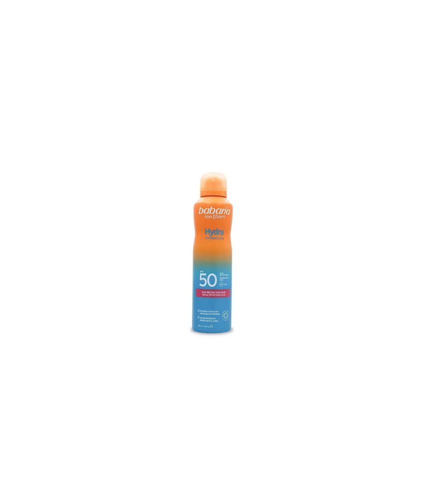 Babaria Sol Hydra Protector Solar Aloe Sfp50 Bruma Spray 200ml