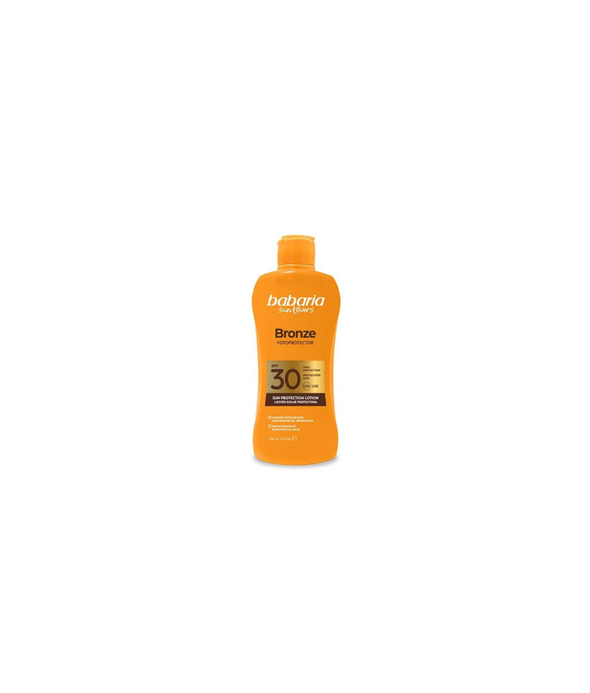 Babaria Sol Bronze Leche Protectora Aloe Spf30 200ml