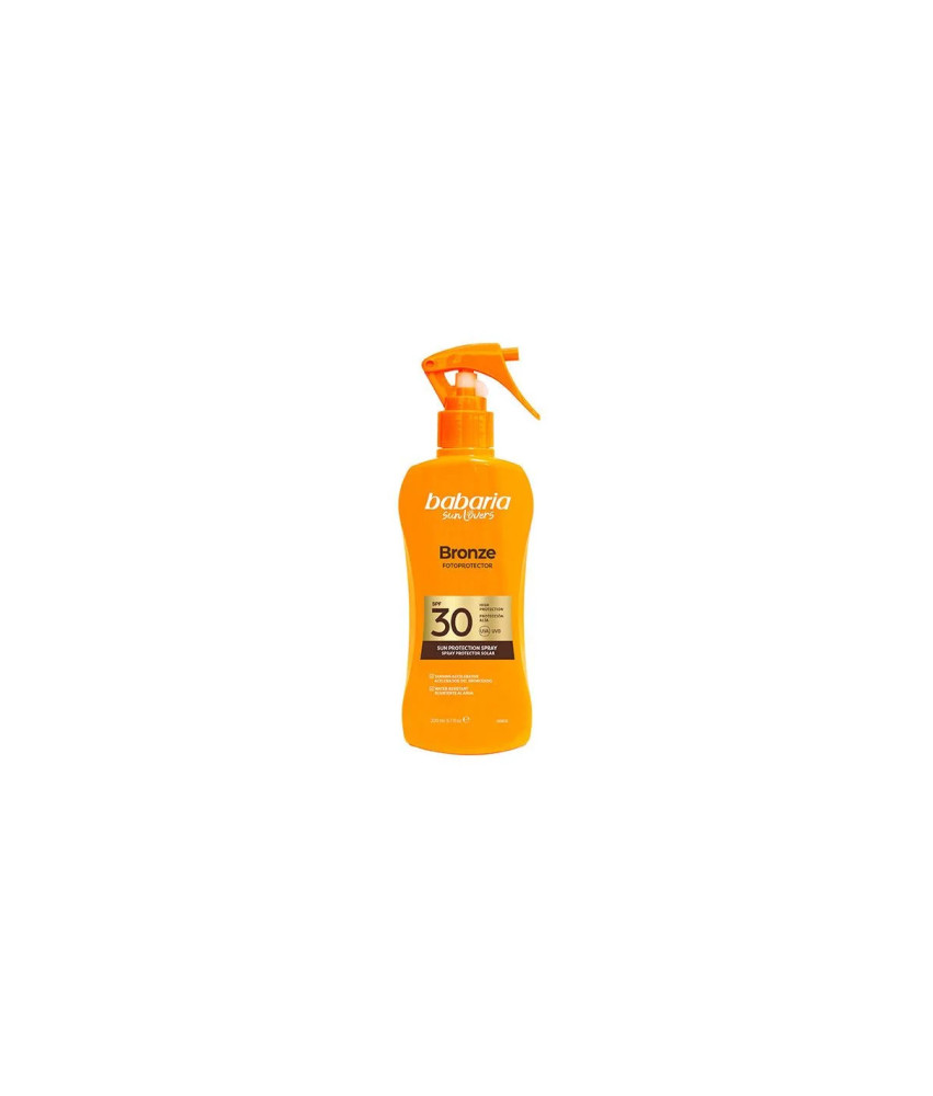 Babaria Sol Bronze Protector Solar Aloe Spray Spf30 200ml