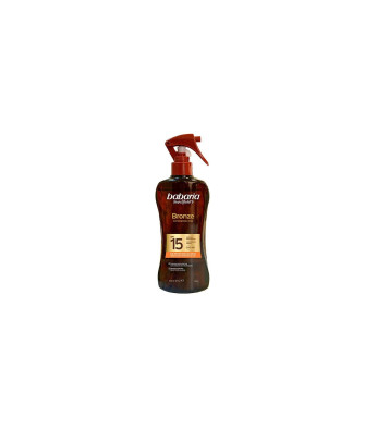 Babaria Sol Bronze Aceite Protector Solar Monoi Tahiti Spray Spf15 300ml