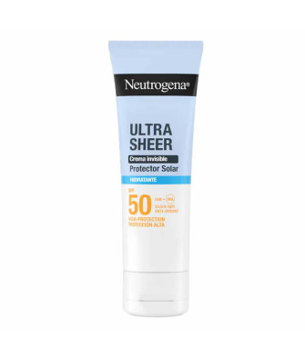 Neutrogena Ultra Sheer Invisible Cream Sunscreen Moisturizing Spf50 50ml